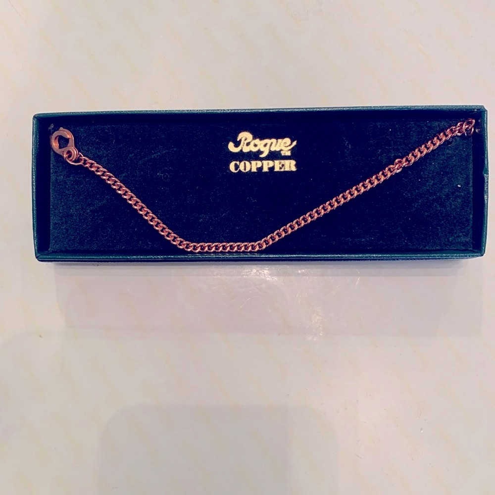 🐞 Rogue Copper Link Bracelet NWOT With Very Nice Latch